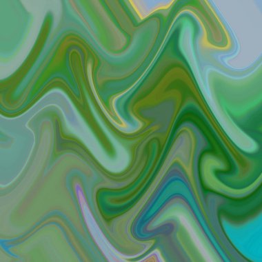 Yağlı boya çizgileri olan sıvı soyut arkaplan