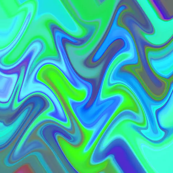 Yağlı boya çizgileri olan sıvı soyut arkaplan