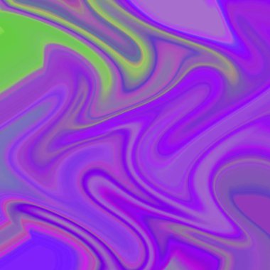 Fraktal sanat vektörü illüstrasyonunun renkli psikedelik arkaplanı