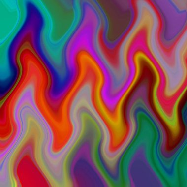 Yağlı boya ile soyut çok renkli arkaplan