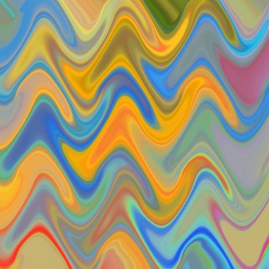 Dalgalarla soyut arkaplan