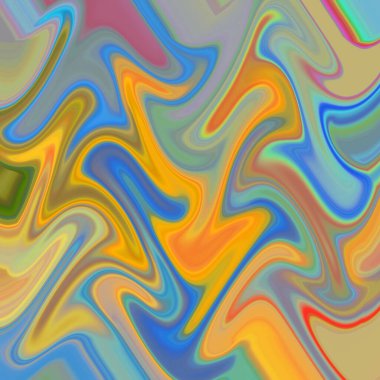 Renkli soyut arka plan. Fantezi neon fraktal kavramı