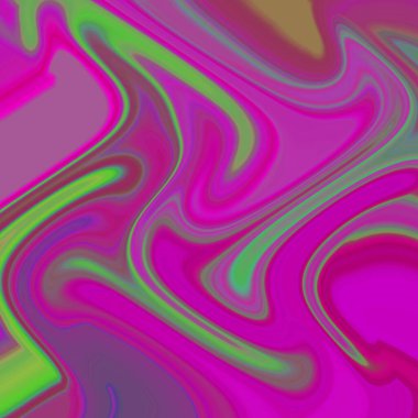 Yağlı boya çizgileri olan sıvı soyut arkaplan