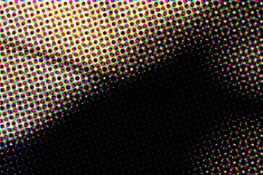 Yarım ton. Noktalı arkaplanı olan soyut noktalı doku. Noktalar ve çizgiler. Acil durum örtüsü, acil durum dizaynı. Yardım tasarımı. vektör illüstrasyonu