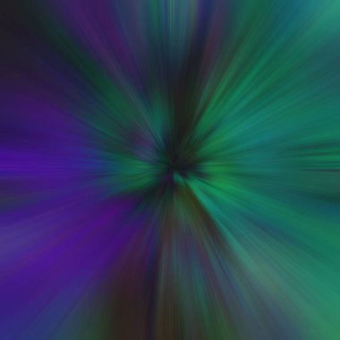 Renkli Işık İzleri, Perspektif Uzun Mesafe Hareketi Bulanık Efekti.