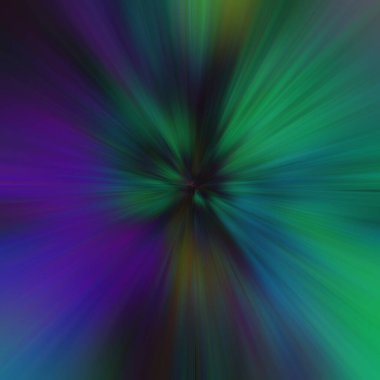 Renkli Işık İzleri, Perspektif Uzun Mesafe Hareketi Bulanık Efekti.