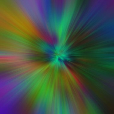 Renkli Işık İzleri, Perspektif Uzun Mesafe Hareketi Bulanık Efekti.