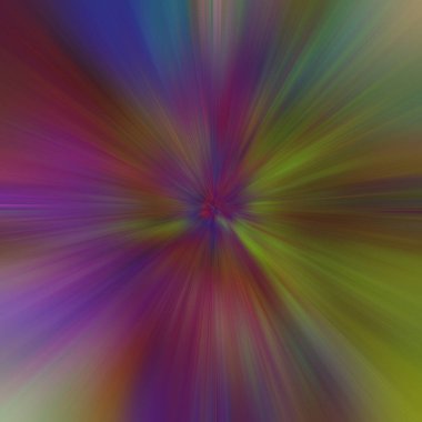 Renkli Işık İzleri, Perspektif Uzun Mesafe Hareketi Bulanık Efekti.