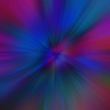 Renkli Işık İzleri, Perspektif Uzun Mesafe Hareketi Bulanık Efekti.