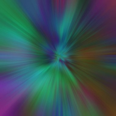 Renkli Işık İzleri, Perspektif Uzun Mesafe Hareketi Bulanık Efekti.