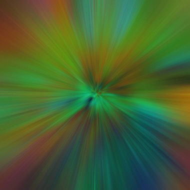 Renkli Işık İzleri, Perspektif Uzun Mesafe Hareketi Bulanık Efekti.