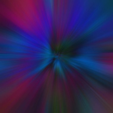 Renkli Işık İzleri, Perspektif Uzun Mesafe Hareketi Bulanık Efekti.