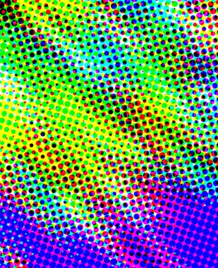 gökkuşağı rengi soyut vektör arkaplanı. Yarım ton gradyan dokusu.