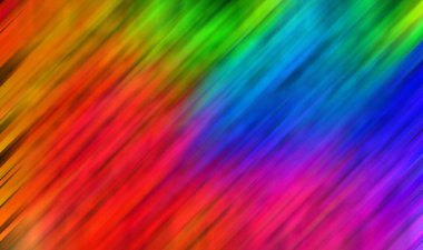 Açık Çokrenkli, tekrarlanan çubuklu Gökkuşağı vektör şablonu