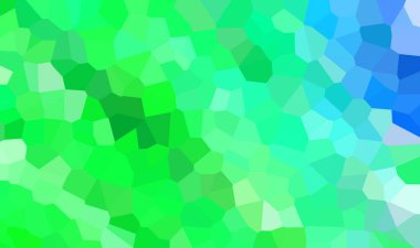 Açık Yeşil Vektör soyut mozaik arkaplan.