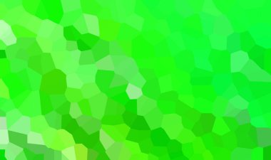 Soyut yeşil mozaik arka plan. Geometrik elementlerin vektör çizimi.