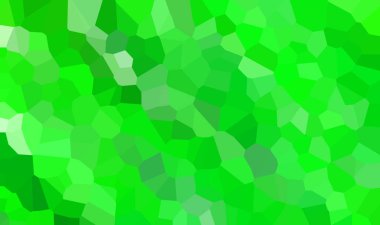 Yeşil Çokgen Mozaik Arkaplan, Yaratıcı Tasarım Şablonları
