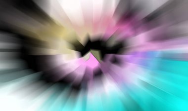 Kuzey ışıkları ya da gökyüzündeki Aurora borealis.