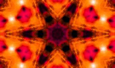 Kuzey ışıkları ya da gökyüzündeki Aurora borealis.