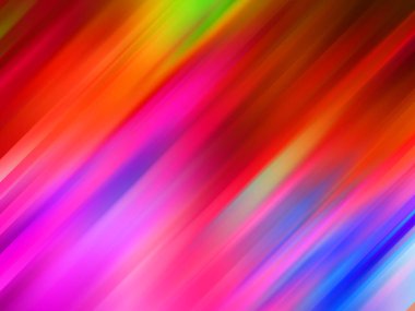 Parlak tonlu bulanık çizgiler. Gradyanı olan belirsiz bir soyut çizim. İşiniz için yepyeni bir tasarım..