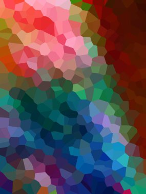 Üçgenlerden oluşan soyut arkaplan