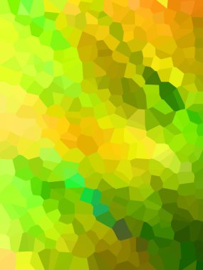 Soyut yeşil mozaik arkaplan