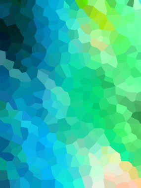 Geometrik şekillerin soyut renkli mozaik arkaplanı