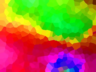 renkli soyut geometrik şekillerin vektör arkaplanı