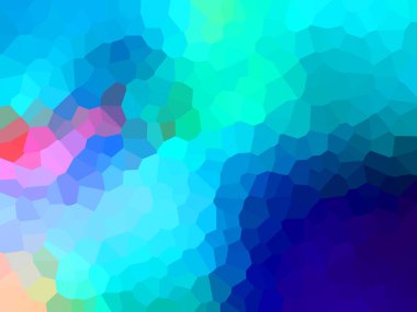 çokgen biçimli açık renk, gökkuşağı vektör arkaplanı.