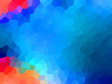 çokrenkli vektör çokgen desen