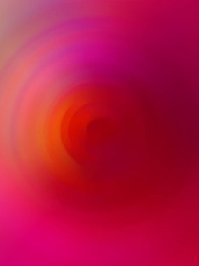 Renkli eğilim, soyut desen