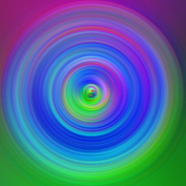 Renk çevrelerinin soyut arka planı.