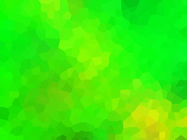 Açık yeşil, sarı vektör mozaik arkaplan.