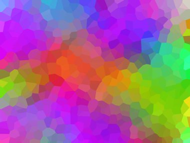 Renkli üçgenlerle soyut vektör arkaplanı