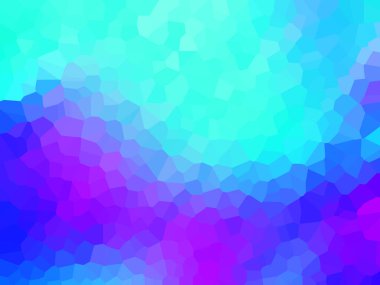 Mavi ve sarı üçgenlerin soyut arka planı. Geometrik mozaik arka plan. vektör 10