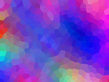 renkli çokgen mozaik arkaplan, vektör illüstrasyonu