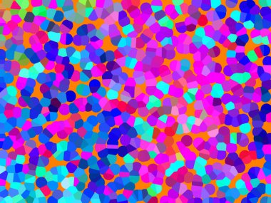 Çemberli soyut renkli arkaplan