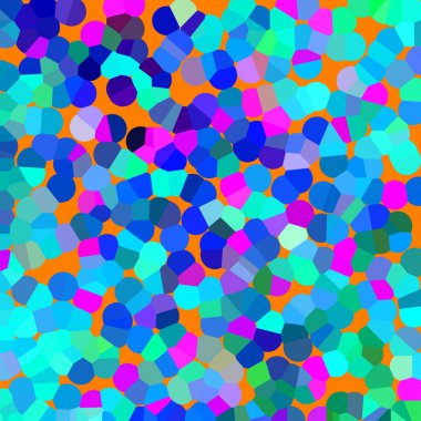 Geometrik arkaplan ile renkli desen.