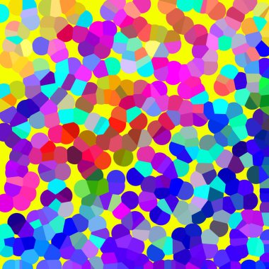 Renkli geometrik arka plan, vektör çizim