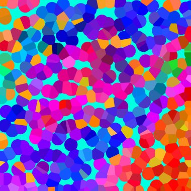 renkli mozaik desen, vektör arkaplan