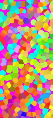 Çok renkli soyut geometrik desenli renkli üçgenler mozaik. Broşür tasarımı