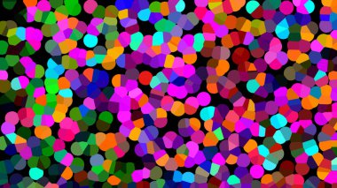 çok renkli bokeh arkaplanlı daireler