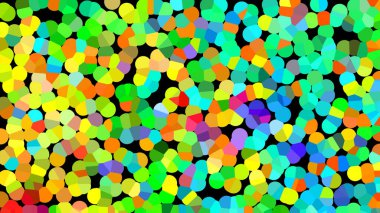 Çemberli renkli soyut arkaplan