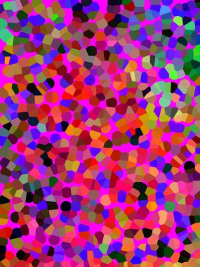 yukarıdan soyut renkli mozaik arkaplan görüntüsü