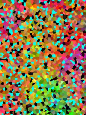 Soyut renkli mozaik arkaplan