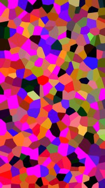 Renkli mozaik desen. Geometrik arkaplan. vektör illüstrasyonu