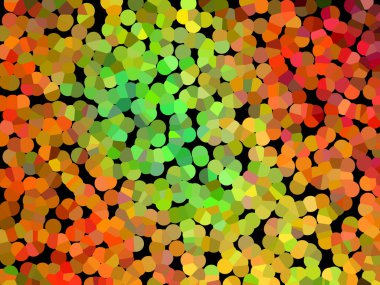 Çemberli çok renkli soyut arkaplan.