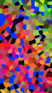 Çokgenli renkli mozaik arkaplan