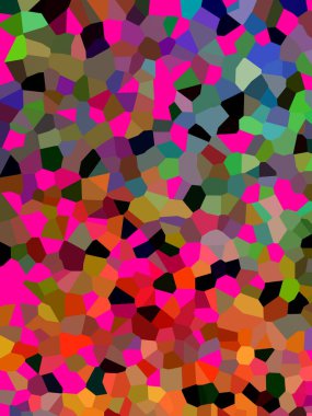 yukarıdan soyut renkli mozaik arkaplan görüntüsü