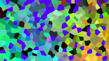 Renkli mozaik arka plan. Soyut geometrik arkaplan. vektör illüstrasyonu